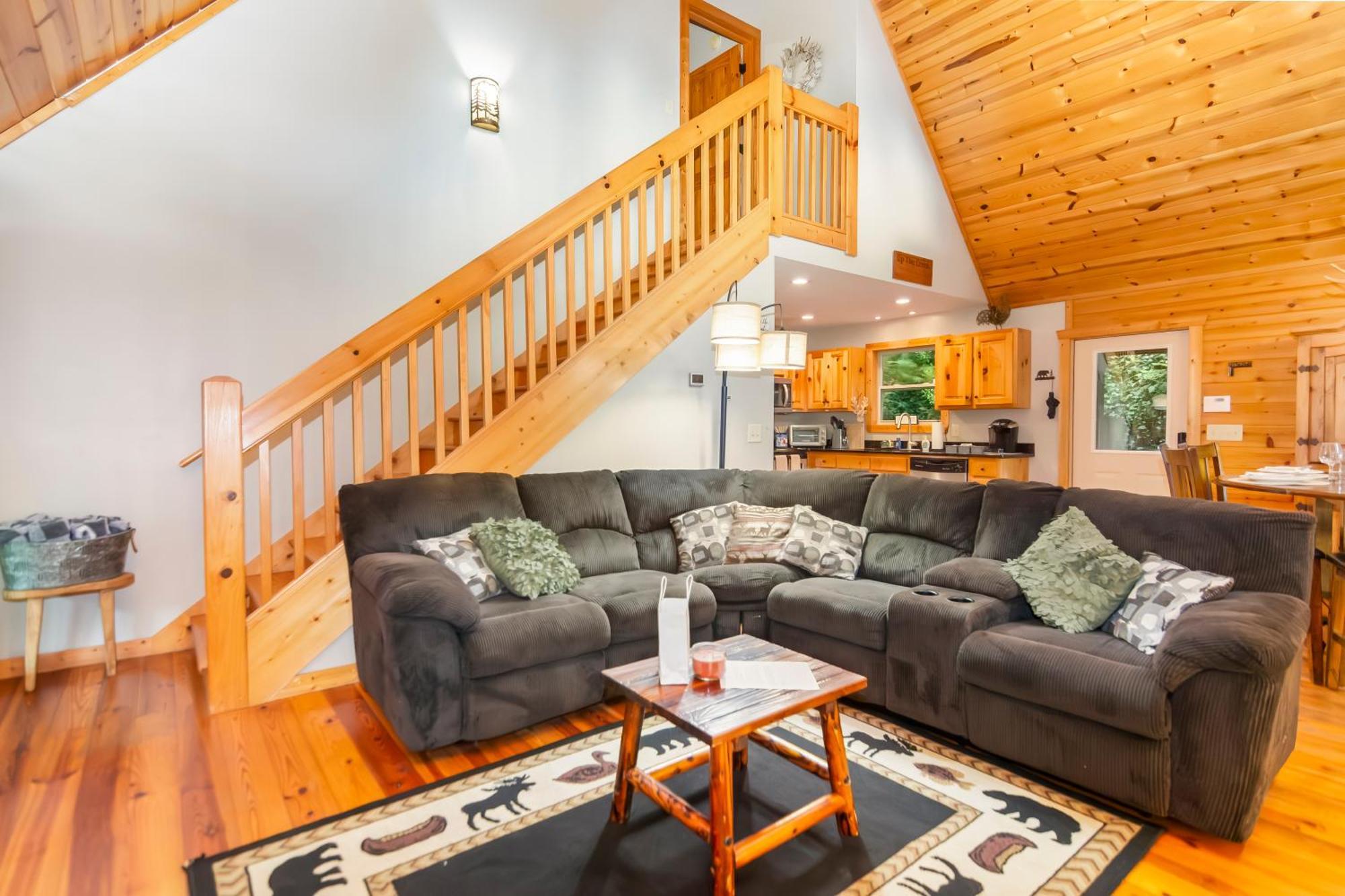 Amazing Creek View Cabin W/ Hot Tub, Firepit & Pool Table Ellijay Exterior foto